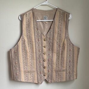 Elegant Vintage Men's Vest, western formal wear